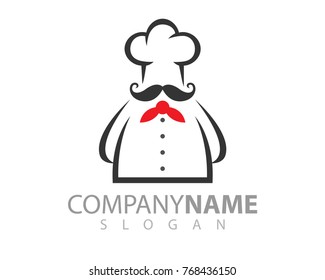 Logo template for Food, cooking, restaurant, chef