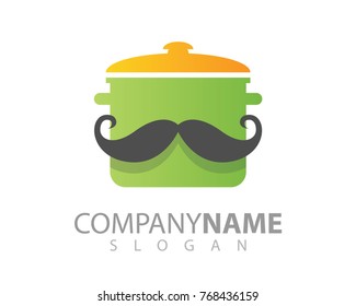 Logo template for Food, cooking, restaurant, chef