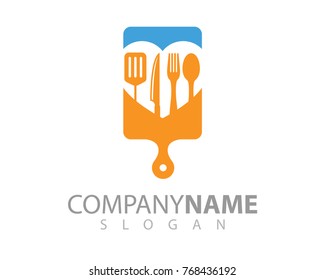 Logo template for Food, cooking, restaurant, chef