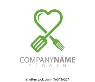 Logo template for Food, cooking, restaurant, chef