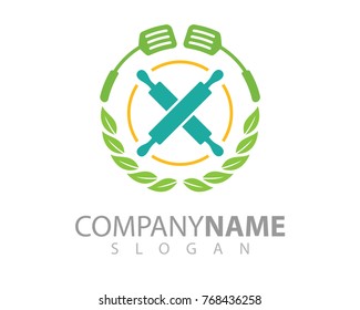 Logo template for Food, cooking, restaurant, chef