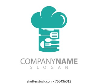 Logo template for Food, cooking, restaurant, chef