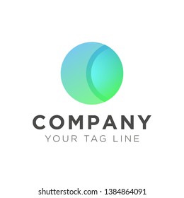 logo template green space helmet