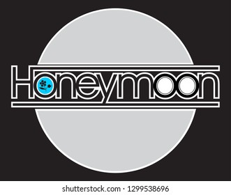 Logo template honeymoon
