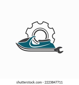 Logo Template For Jet Ski Repair Service