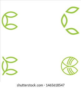 LOGO TEMPLATE LETTER C SIMPLE