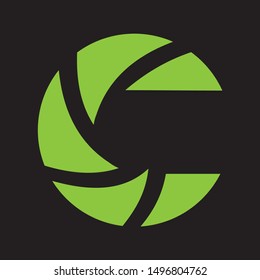 LOGO TEMPLATE LETTER C SIMPLE