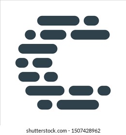 LOGO TEMPLATE LETTER C SIMPLE