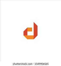 Logo Template Letter d Simple