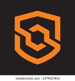 LOGO TEMPLATE LETTER S SIMPLE