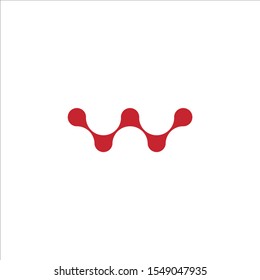 Logo Template Letter W Simple
