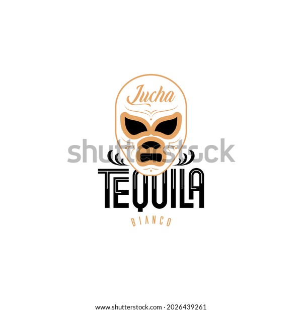 Logo Template Mask Tequila Drink Stock Vector Royalty Free 2026439261 Shutterstock 