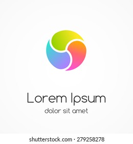 circle Modern Logo element