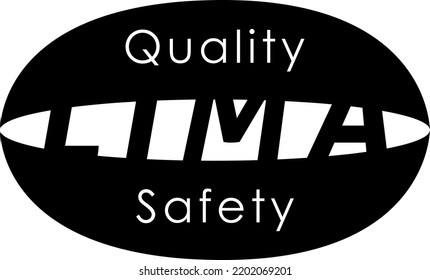 Logo template with the name Lima. Vector illustration.