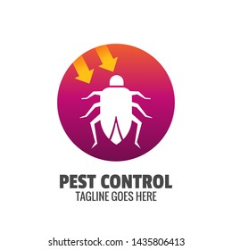 Logo template for pest control company