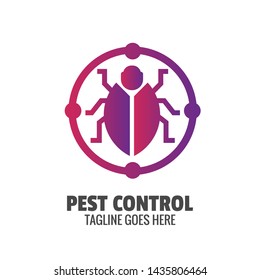 Logo template for pest control company
