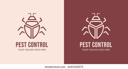 Logo template for pest control company
