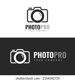 Logo Template Photo Pro Logo Design Stock Vector (Royalty Free ...