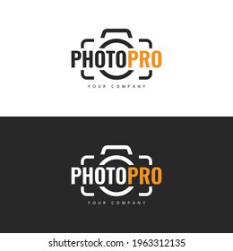 Logo template. Photo Studio Logo design.
