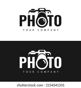 Logo Template Photo Studio Logo Design Stock Vector (Royalty Free ...