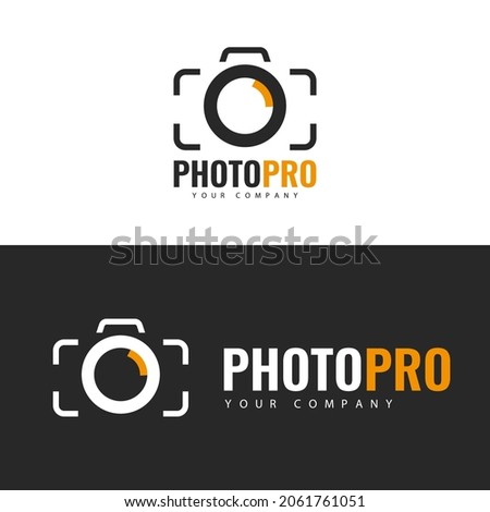Logo template. Photo Studio Logo design.
