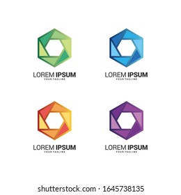 Logo template photography studio, photographer, photo. Company, brand, branding, corporate, identity, logotype.