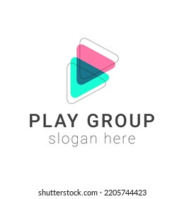 logo template play grop eps 10.