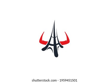 Logo template for poultry farm and poultry farm. Rooster in folk style. Image can be used for packaging design, restaurant menus, market design, butcher shops and chicken farm. Vector illustration.