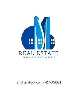 Logo template real estate
