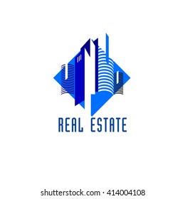Logo template real estate