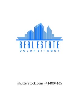 Logo template real estate