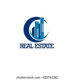 Logo template real estate