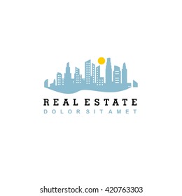 Logo template real estate