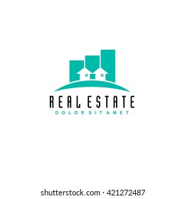 Logo template real estate