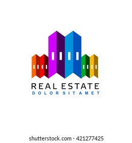 Logo template real estate