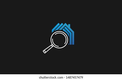 Logo template real estate, apartment, house, rental, business. brand, branding, logotype, company, corporate, identity. Clean, modern and elegant style design