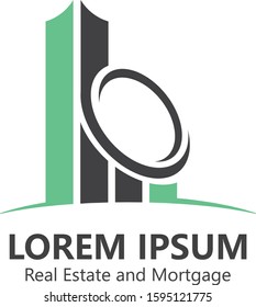 logo template for residential and apartment