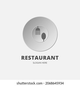 logo template for restaurant or kitchen