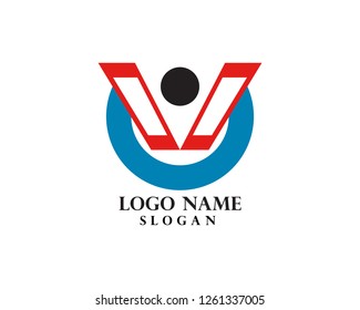 Logo template - successful people