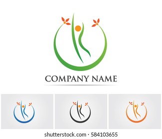Logo template - successful people