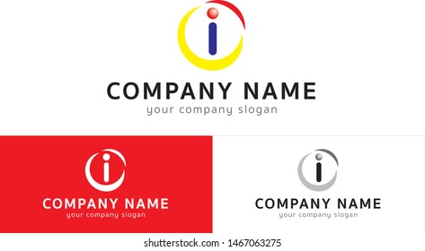 Logo I template suitable for Companies