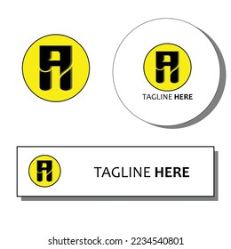 logo template . suitable for company logos, restaurants, online shops, etc