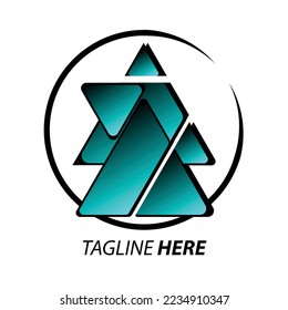 LOGO-Vorlage. geeignet für Firmenlogos, Restaurants, Online-Shops usw.