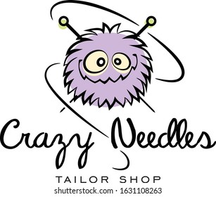 Logo template for tailor shop.