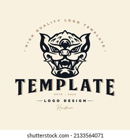 logo template tiger . logo vector