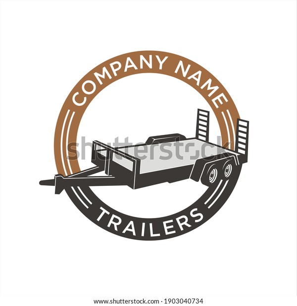 logo\
template for trailers industries or trailers\
rent.