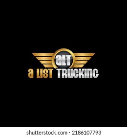 Logo template Trucking, Logistics, Delivery, Transportation