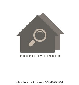 Logo template vector for home property