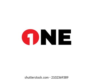 Plantilla de logotipo Icono de la ilustración de la letra inicial número una empresa de almacenamiento simple identidad empresarial elegante creativo moderno