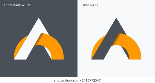 A Logo Template Vector Icon Illustration Design